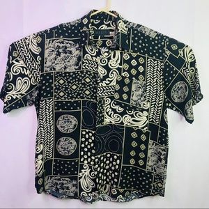 Maxini Mens Shirt 100 Rayon Art Pattern